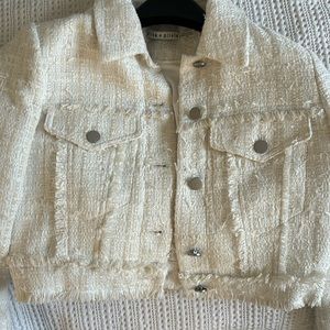 Alice and Olivia jacket tweed